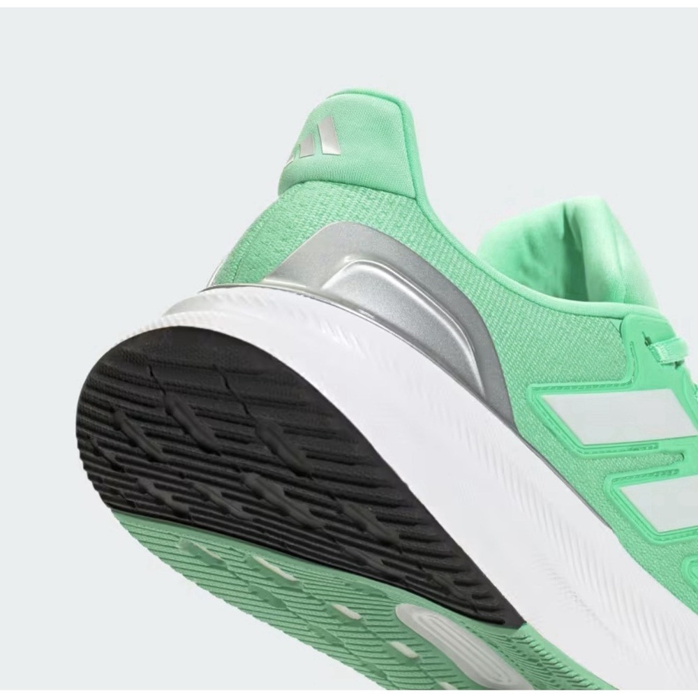 adidas Ultrarun 5 W Green Glow Men's Size 8.5 Dash Grey Core Black - Picture 13 of 13